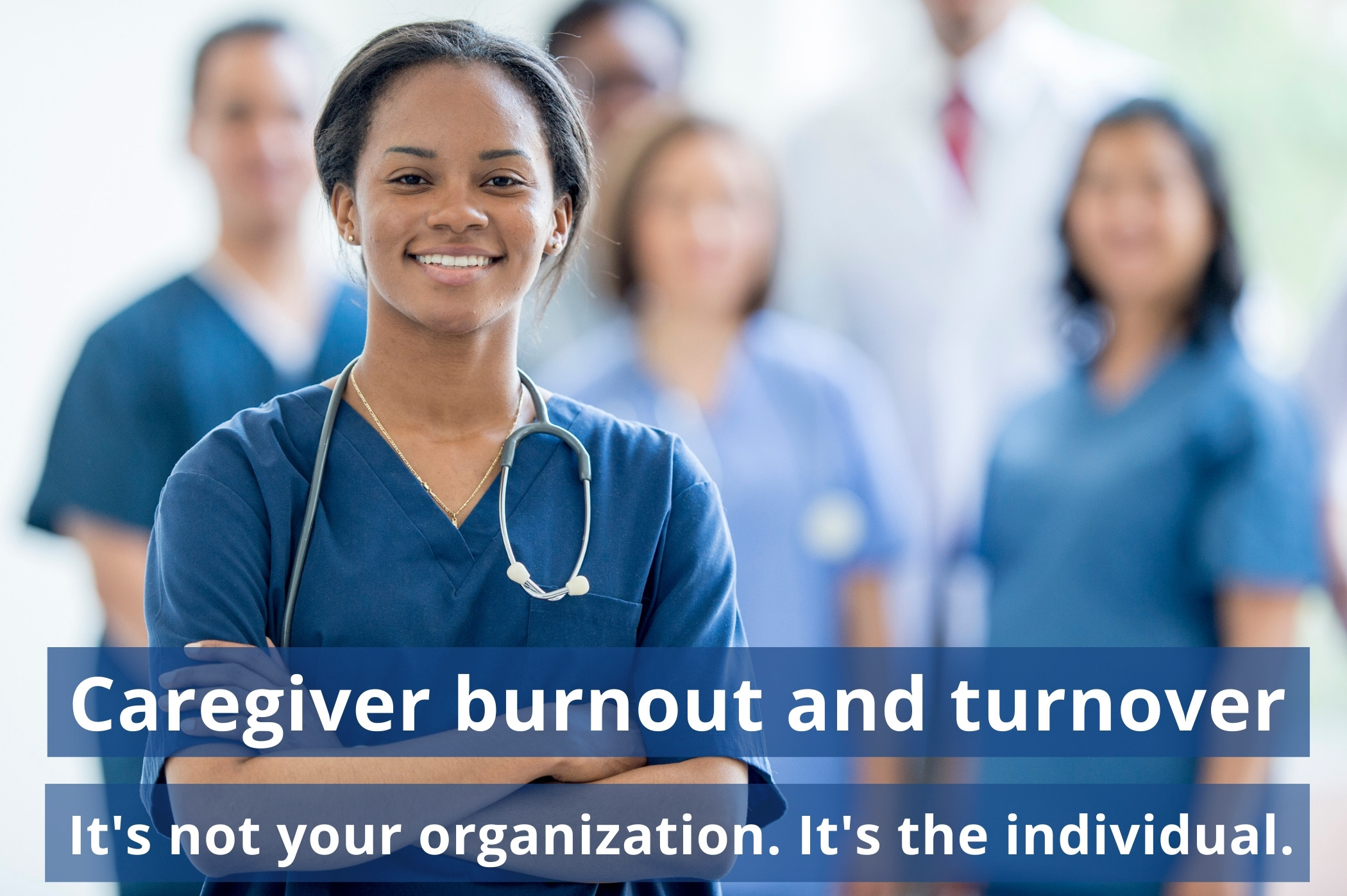It’s not your organization. It’s the individual.